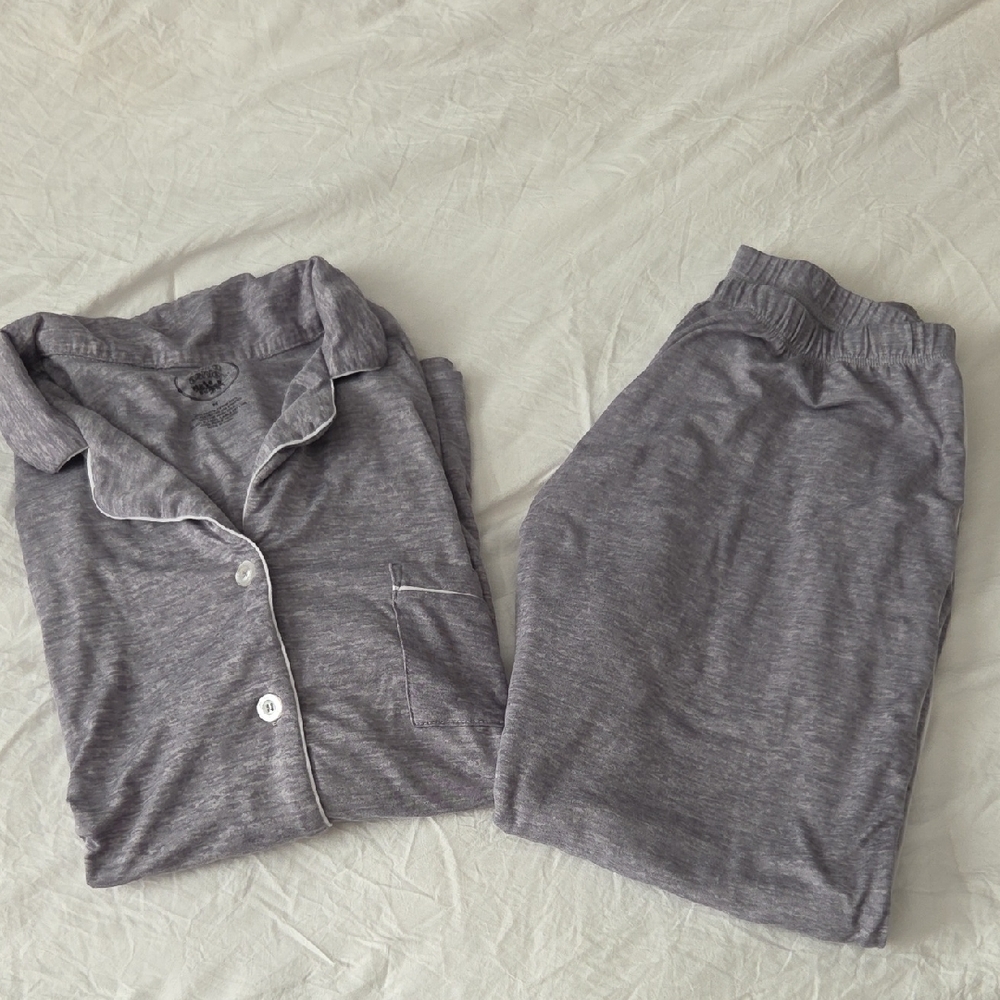 Laura Ashley Gray Pajama Set